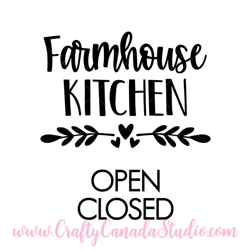 Download Farmhouse Kitchen Svg Crafty Canada Studio PSD Mockup Templates